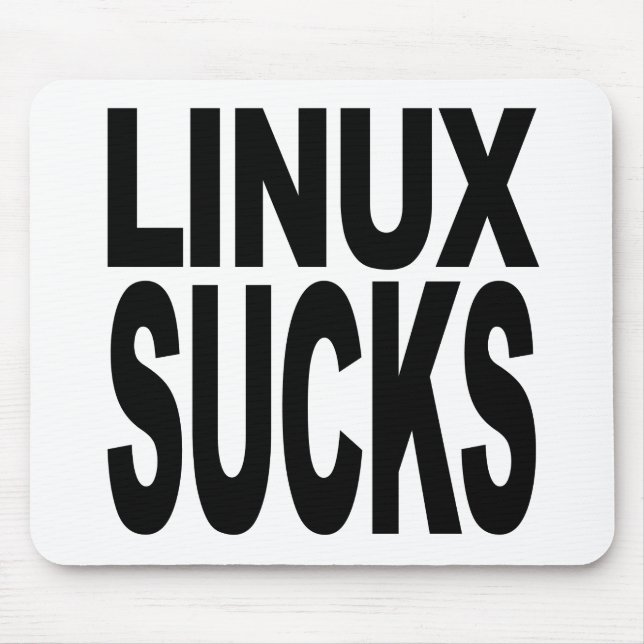 Linuxen suger musmatta (Framsidan)