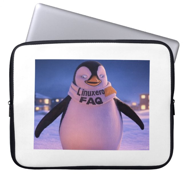 Linuxeros FAQ Laptop Fodral (Framsidan)