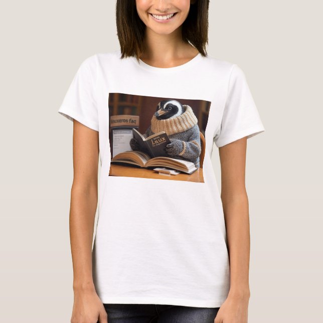 Linuxeros FAQ T Shirt (Framsida)