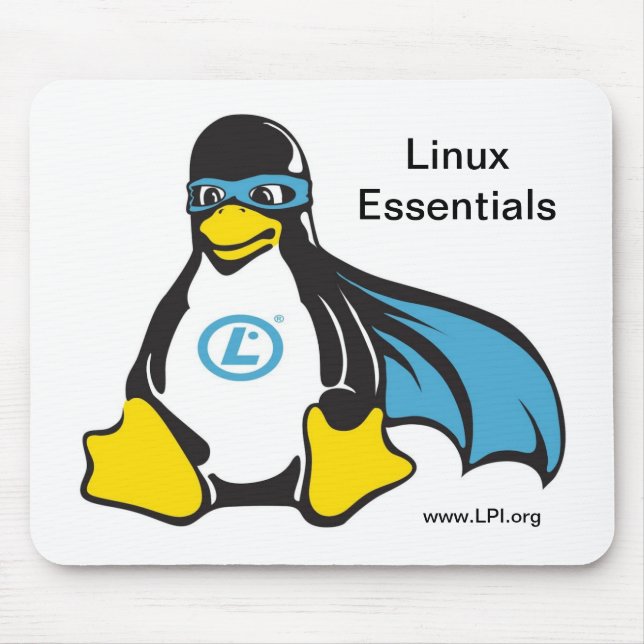 LinuxEssentialsmusen vadderar V2 Musmatta (Framsidan)