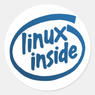 Linuxinsida Runt Klistermärke