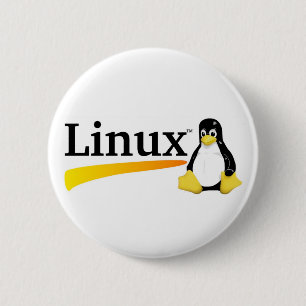 Linuxlogotyp med Tuxprodukter Knapp