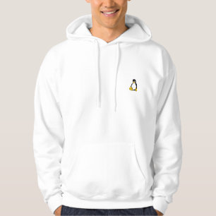 linuxpingvin sweatshirt med luva