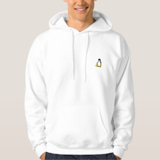 linuxpingvin sweatshirt med luva