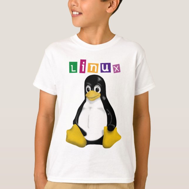 Linuxprodukter & designer! tee (Framsida)