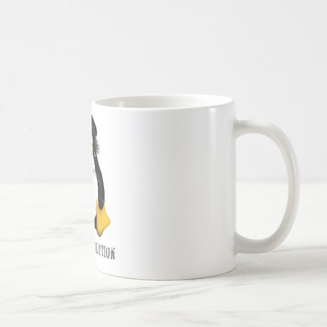 Linuxrevolution Kaffemugg (Höger)