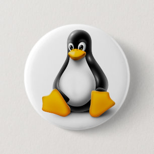 LinuxTux pingvinet Knapp