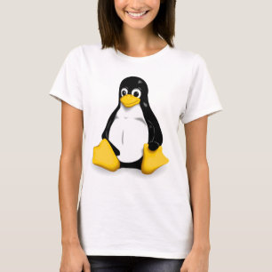 LinuxTuxkvinna skjorta för utslagsplats Tröja