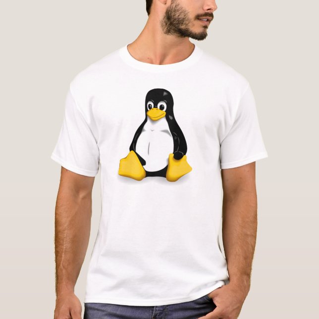 LinuxTuxmanar skjorta för utslagsplats T Shirt (Framsida)