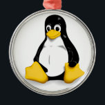 LinuxTuxprodukter Julgransprydnad Metall<br><div class="desc">Original- teckning för LinuxTuxprodukter by: Larry Ewing
 

Alla tryck framläggas & visas på det tillgängliga största formatet/upplösningen. Det ska systemet förhindrar dig från att välja en storlek större,  än avbilda är kapabel. 
 Spänna till och med storleksanpassar tillgängligt från störst till minst och väljer ditt format av primat. 

zazzle.com/sovereigns*</div>