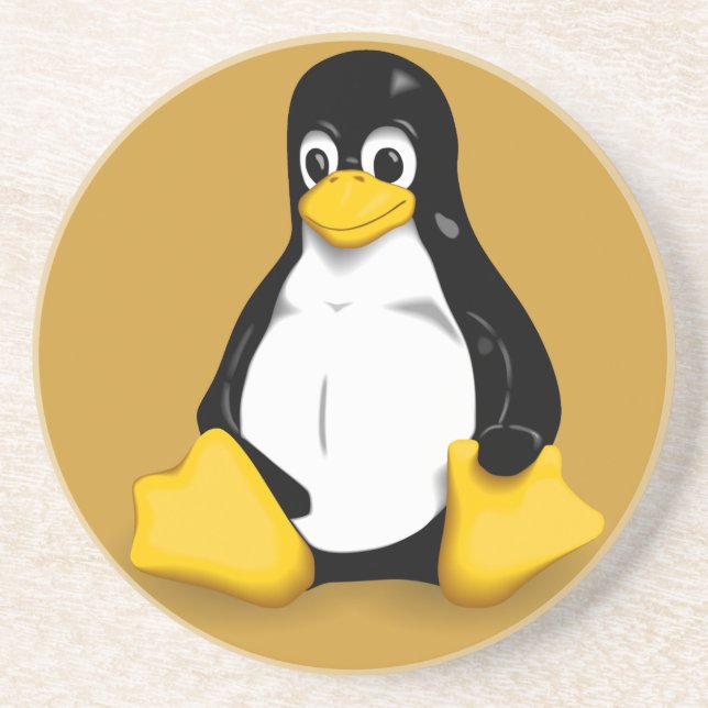LinuxTuxprodukter Underlägg Sandsten (Framsidan)