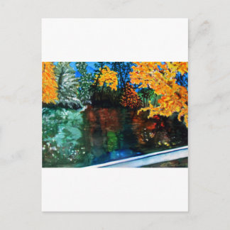 Linville Falls i Färger på hösten Vykort