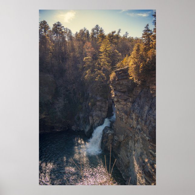 Linville Falls Poster (Framsidan)
