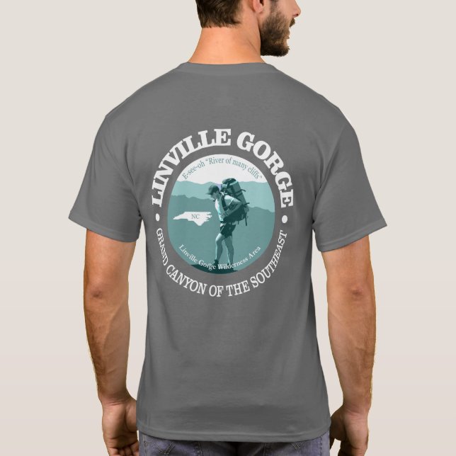 Linville Gorge T-shirt (Baksida)