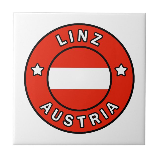 Linz Austria Kakelplatta (Framsidan)