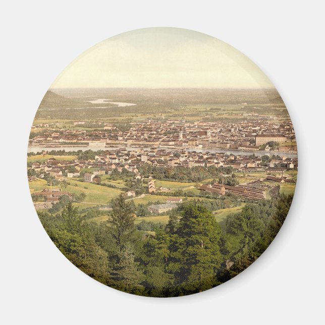 Linz II i Österrike Magnet (Framsidan)