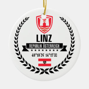 Linz Julgransprydnad Keramik