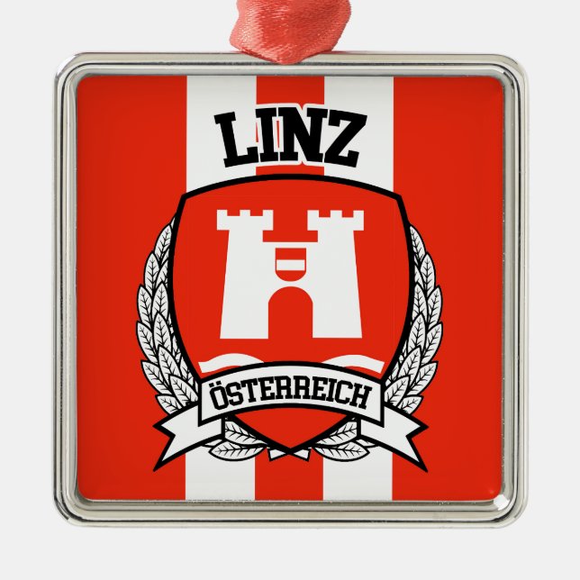 Linz Julgransprydnad Metall (Framsidan)