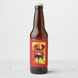 Lio Beer Flaska-etikett Ölflaska Etikett