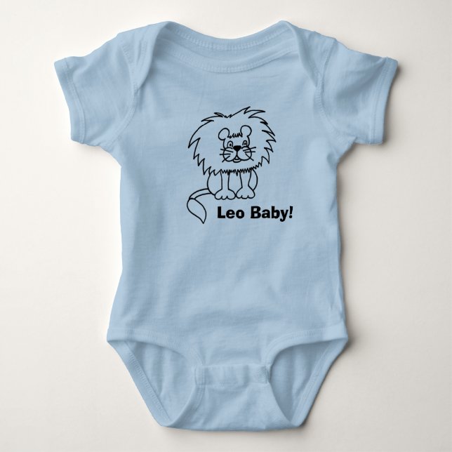 lion2 Leo baby! T-shirt (Framsida)