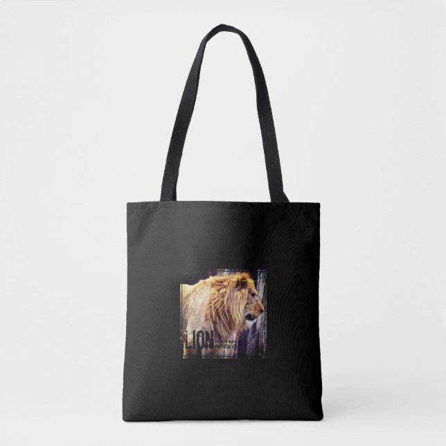 Lion [All-Over Print Tote Bag] Tygkasse (Framsida)