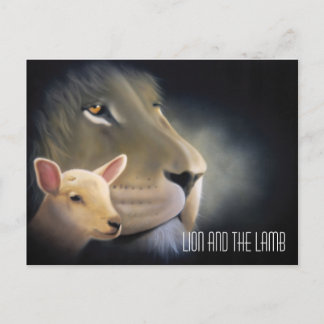 Lion and the Lamb Vykort