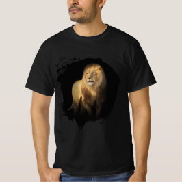 Lion Animal Vie Sauvage Jungle Nature Afrique T Shirt