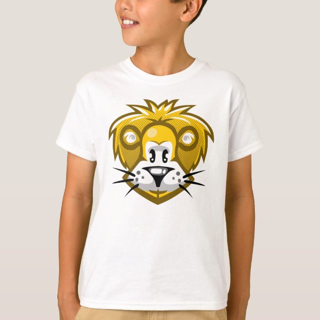 Lion cartoon tee (Framsida)