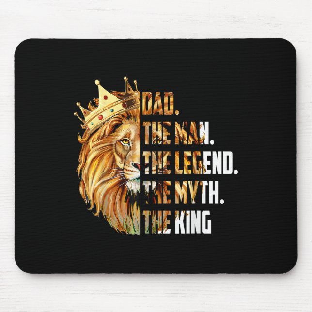 Lion Dad The Man The Myth The Legend Grandpa Fathe Musmatta (Framsidan)