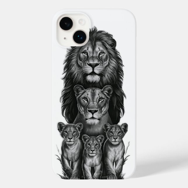 Lion Family Portrait (Baksida)