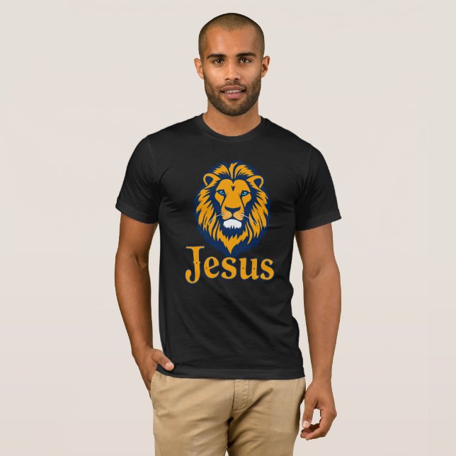 Lion "Jesus" T Shirt (Hel framsida)
