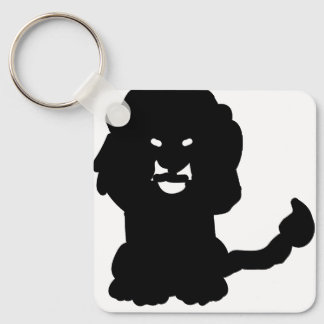 Lion Keychain – Bold Crest Silhouette Symbol Nyckelring