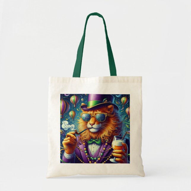 Lion/Louisiana Mardi Gras  Tygkasse (Framsidan)