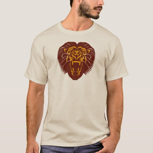 lion of encourage t shirt (Framsida)