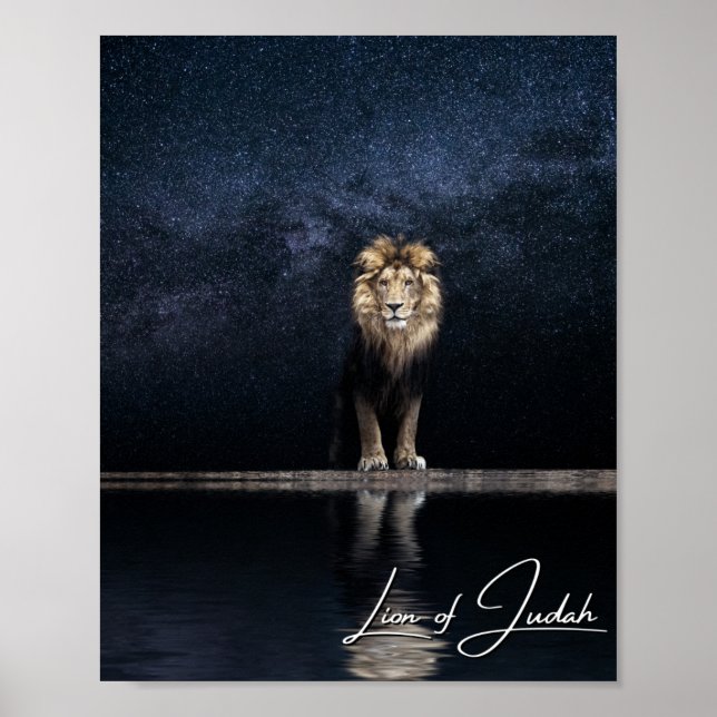 Lion Of Judah - Christian Poster (Framsidan)