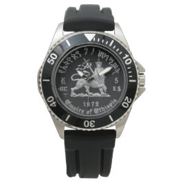 Lion of Judah - Haile Selassie - Rastafari Watch A Armbandsur
