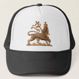 Lion of Judah - Haile Selassie - Trucker Cap Truckerkeps