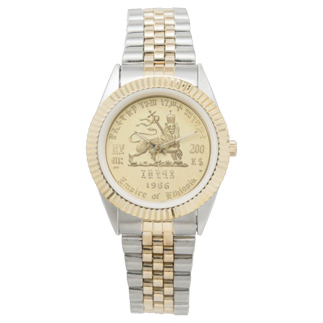 Lion of Judah - Haile Selassie - Watch Armbandsur (Framsida)