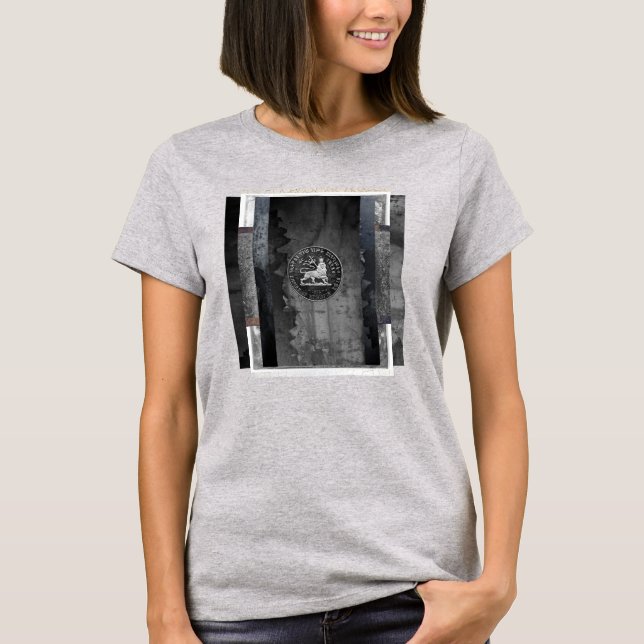 Lion of Judah - Jah Army - Haile Selassie - Shirt T Shirt (Framsida)