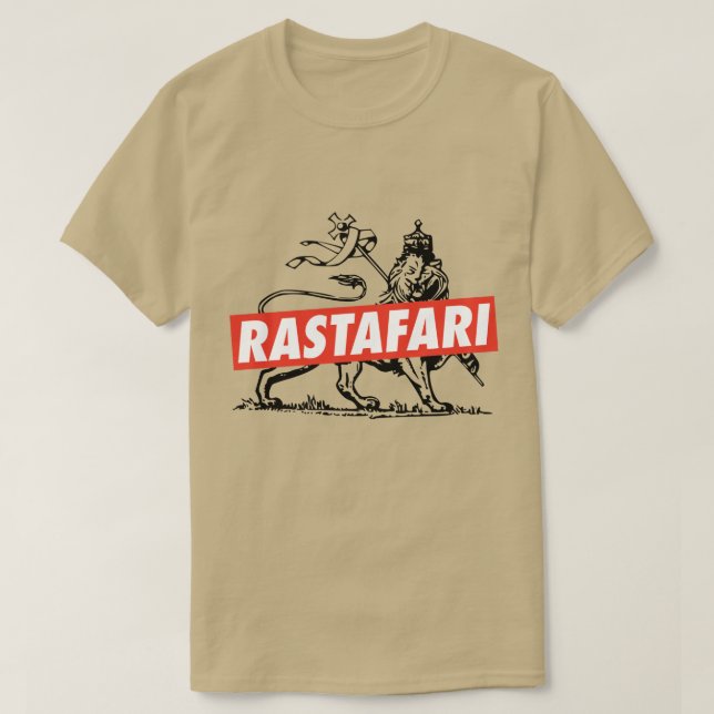 Lion of Judah Jah Rastafari Empress Rasta Shirt T (Design framsida)
