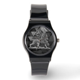 Lion of Judah Jah Rastafari Rasta Reggae Roots Kid Armbandsur