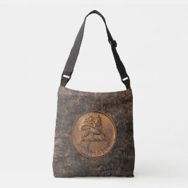 Lion of Judah - Jah Rastafari - Reggae Roots Bag Axelväska