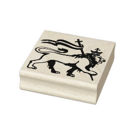Lion of Judah - Jah Rastafari - Reggae Roots Stamp Stämpel
