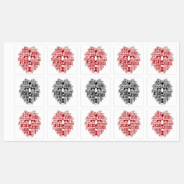 Lion of Judah, Jesus is King of Kings Klistermärke