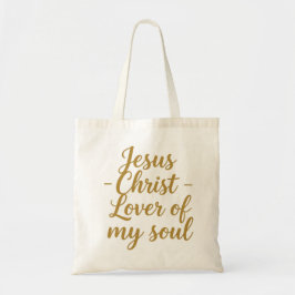 Lion of Judah & Lover of My Soul Tote Bag  Tygkasse
