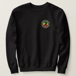 Lion of Judah Rasta Reggae Jah Rastafari Sweater  Lång Ärmad Tröja