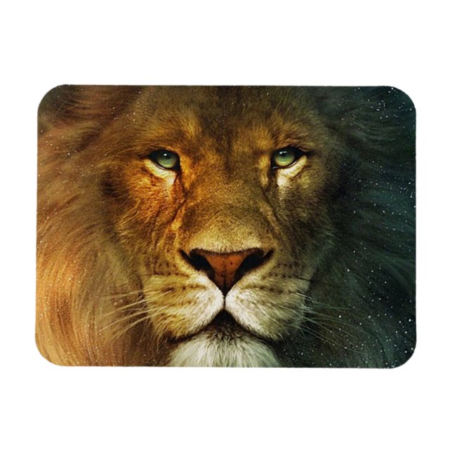 Lion of Judah - Rastafara - Reggae Rasta Magnet (Horisontell)