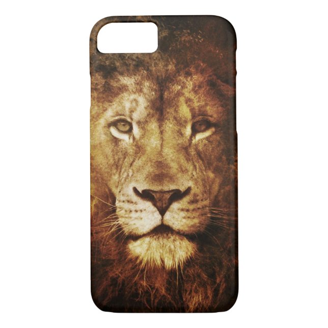 Lion of Judah - Rastafari - iPhone Case Case-Mate iPhone Skal (Baksida)
