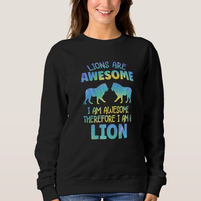 Lion Outfit for Lion Lovers Apparel Women Girls Pr T Shirt (Framsida)