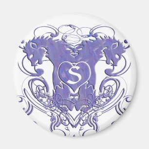 Lion Rampant Renässans Bröllop Magnet
